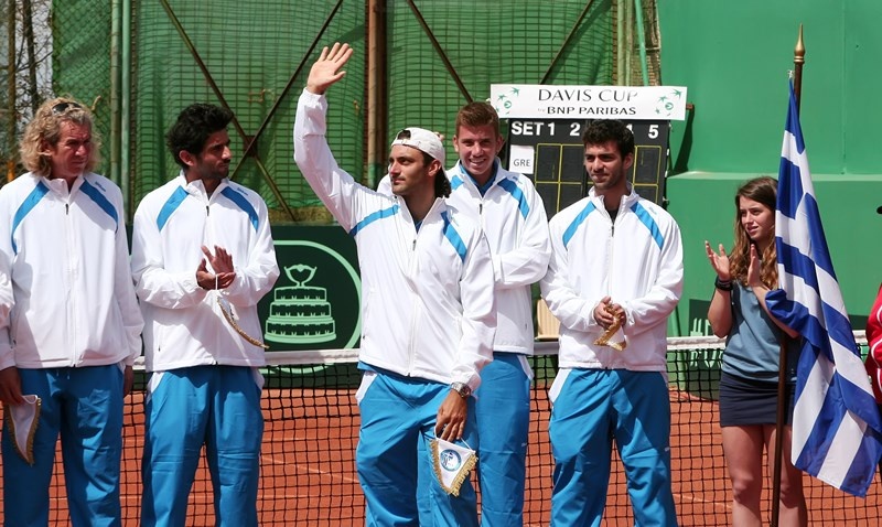 Davis Cup: 2-0 η Ελλάδα από Βουλγαρία την πρώτη ημέρα (photos)