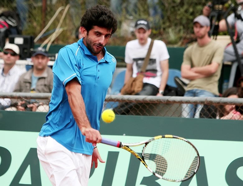 Davis Cup: 2-0 η Ελλάδα από Βουλγαρία την πρώτη ημέρα (photos)