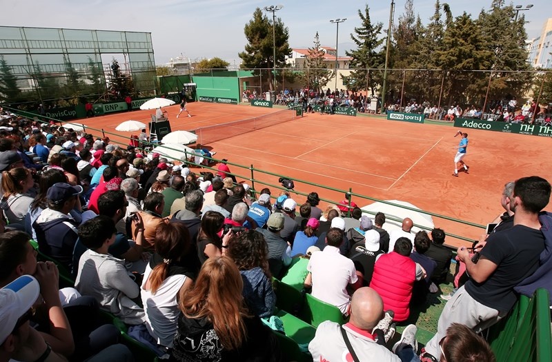 Davis Cup: 2-0 η Ελλάδα από Βουλγαρία την πρώτη ημέρα (photos)