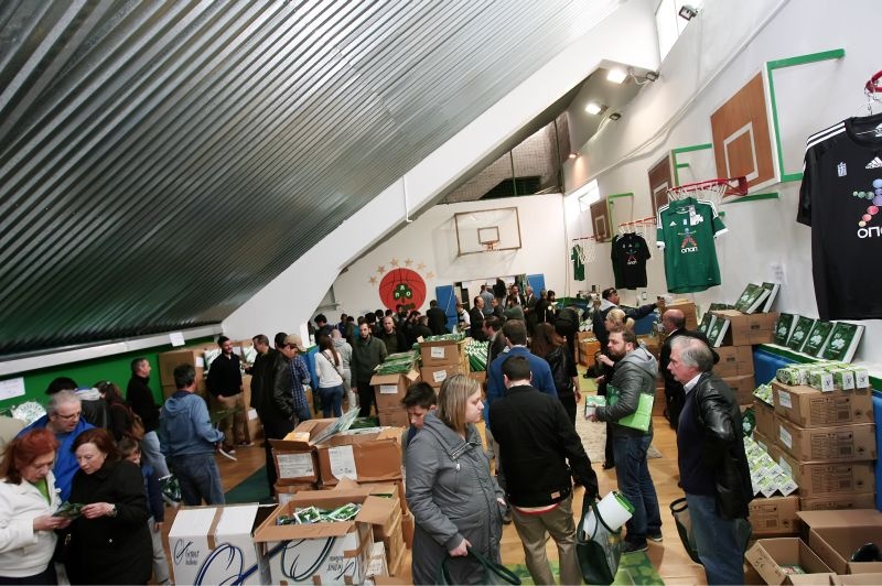 Παναθηναϊκός: Κοτσόλης και Λαγός στο Bazaar (photos)