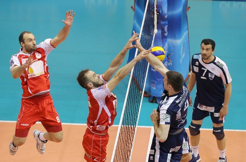 Volleyleague ΟΠΑΠ: Πρώτος ο Ολυμπιακός (photos)