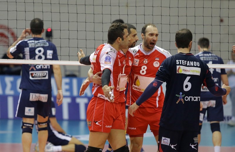 Volleyleague ΟΠΑΠ: Πρώτος ο Ολυμπιακός (photos)