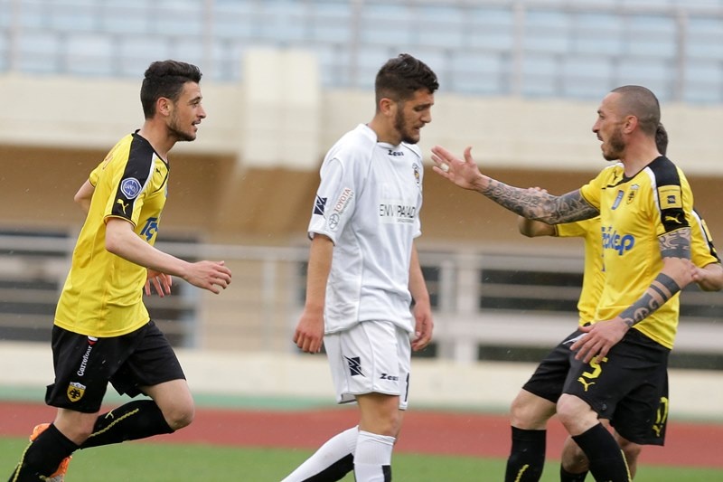 Νίκησε αλλά προβλημάτισε ξανά η ΑΕΚ, 2-1 τον ΠΑΟ Κρουσώνα (photos)