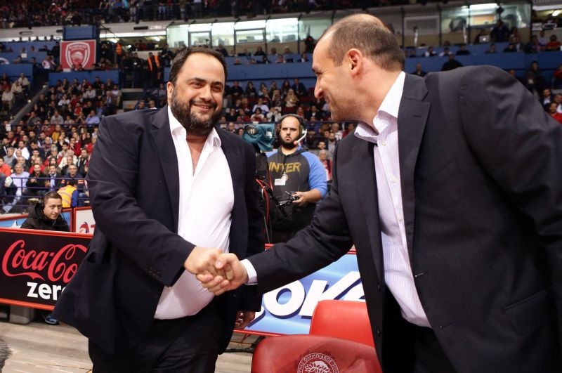 Ολυμπιακός-Παναθηναϊκός: Στο ΣΕΦ ο Μαρινάκης! (photos)