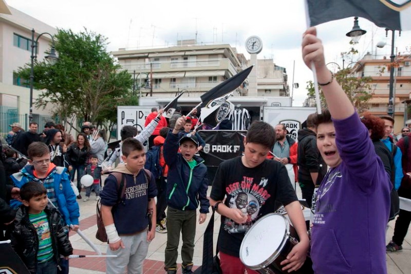 ΠΑΟΚ: Στη Νεάπολη οι Λίνο, Σκόνδρας (photos)