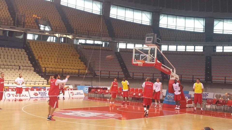 Ολυμπιακός: Προπονήθηκε ο Πρίντεζης (photos)