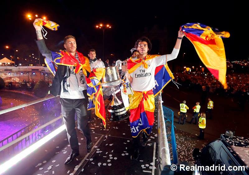 Ρεάλ Μαδρίτης: Έτσι γιορτάζει η «Βασίλισσα» (video+photos)