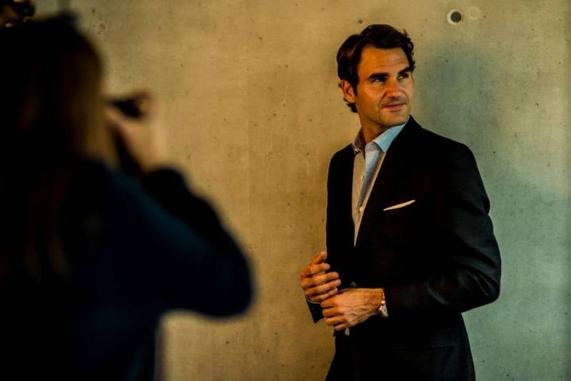 Τένις: Φέντερερ το... μοντέλο (photos)