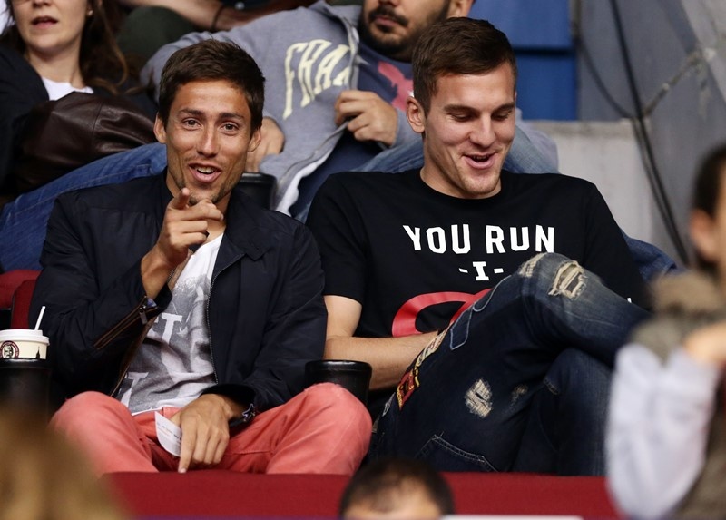 Ολυμπιακός: Δίπλα στο… μπάσκετ οι «ερυθρόλευκοι» (photos)