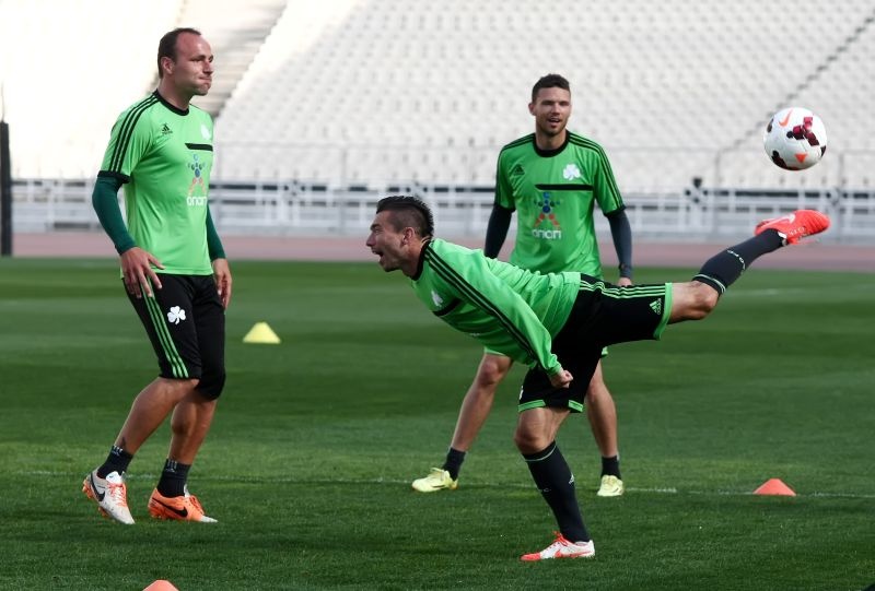 Παναθηναϊκός: Σε κλίμα... ΟΑΚΑ και τελικού (videos+photos)