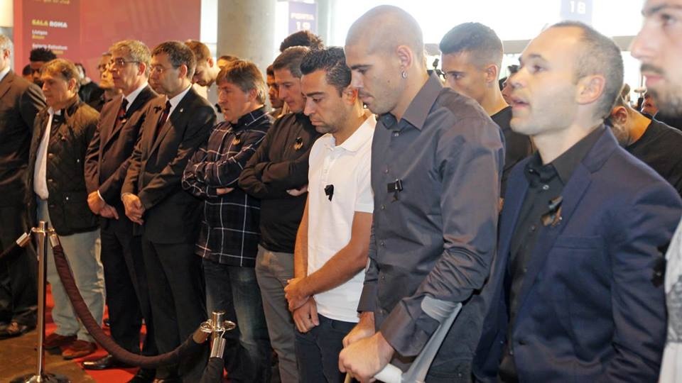 Μπαρτσελόνα: Το αντίο στον Τίτο (photos)