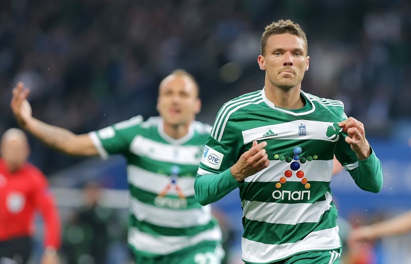 ΠΑΟΚ - Παναθηναϊκός: Το γκολ του Μπεργκ (photos+video)