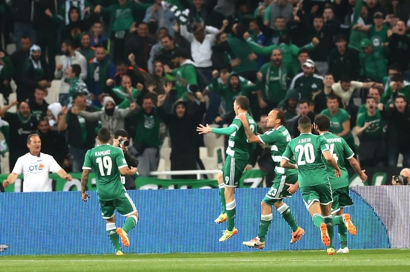 ΠΑΟΚ - Παναθηναϊκός: Το γκολ του Μπεργκ (photos+video)