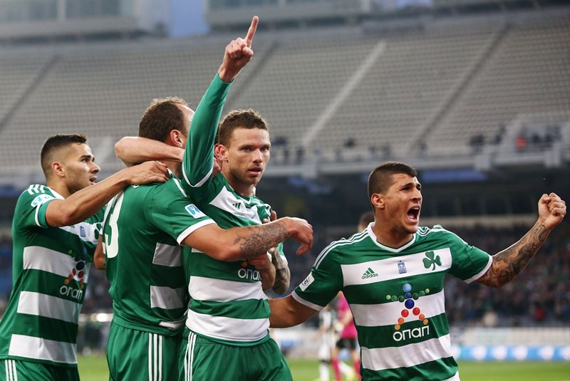 Παναθηναϊκός: Οι πανηγυρισμοί στα γκολ (photos)