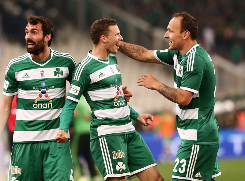 Παναθηναϊκός: Οι πανηγυρισμοί στα γκολ (photos)