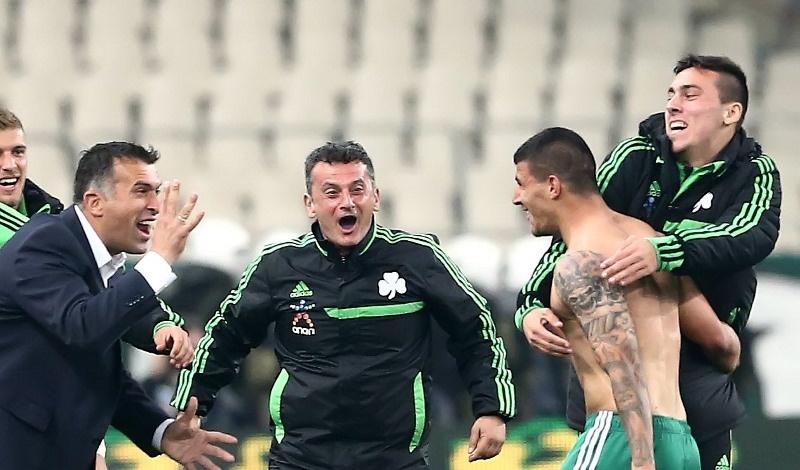 Παναθηναϊκός: Οι πανηγυρισμοί στα γκολ (photos)