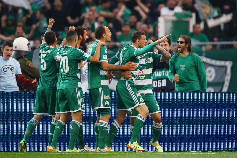 Παναθηναϊκός: Οι πανηγυρισμοί στα γκολ (photos)
