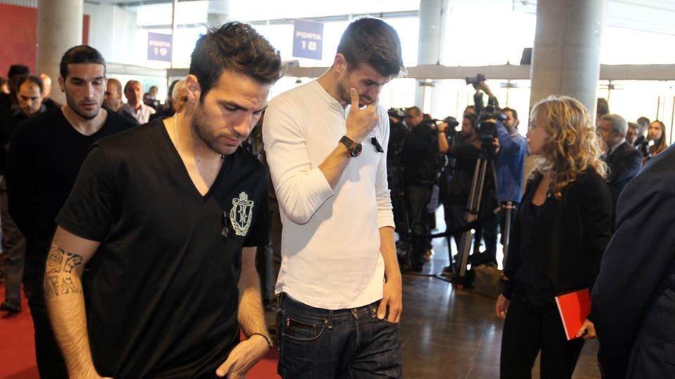 Μπαρτσελόνα: Το αντίο στον Τίτο (photos)