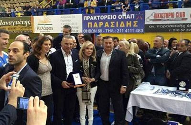 Σύλλογος Ελλήνων Ολυμπιονικών: Επίτιμο μέλος ο Γκάλης