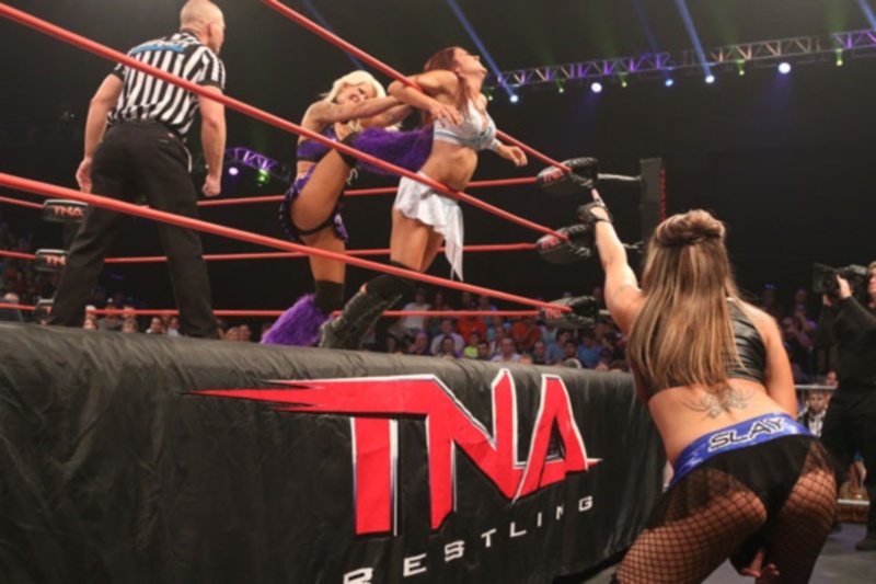 TNA Sacrifice: Παρέμεινε πρωταθλητής ο Young (photos+videos)