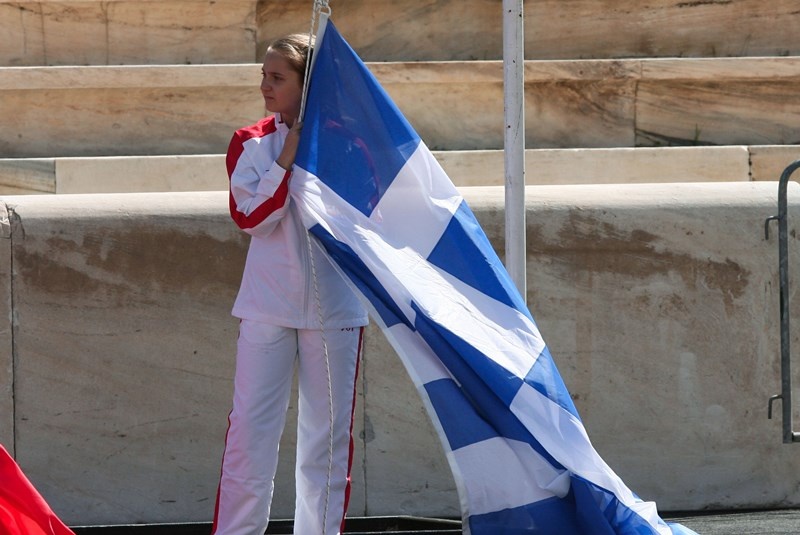 Ολυμπιακοί Νέων Κίνας: Η Αφή Φλόγας στο Παναθηναϊκό Στάδιο (photos)