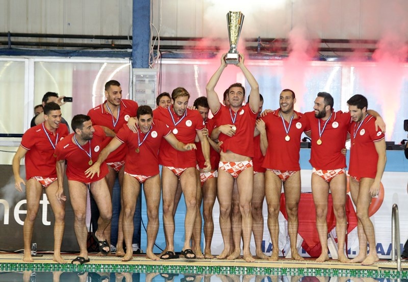 Ολυμπιακός: Θεαματική η απονομή στους πρωταθλητές (photos)