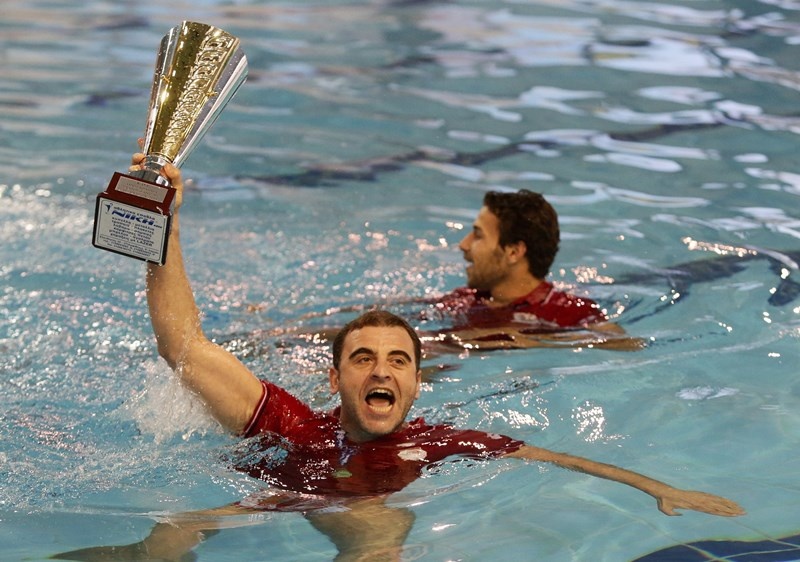 Ολυμπιακός: Θεαματική η απονομή στους πρωταθλητές (photos)