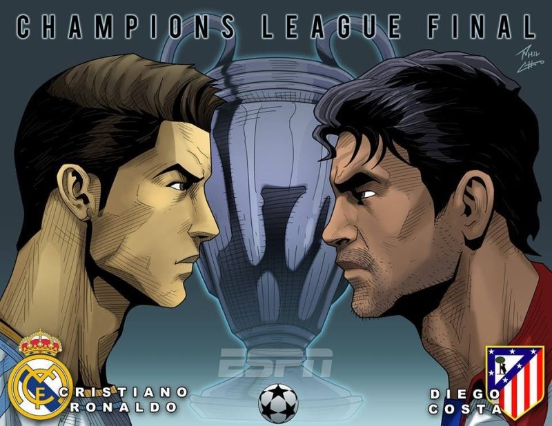 Ρεάλ-Ατλέτικο: Η… αφίσα του τελικού! (photo)