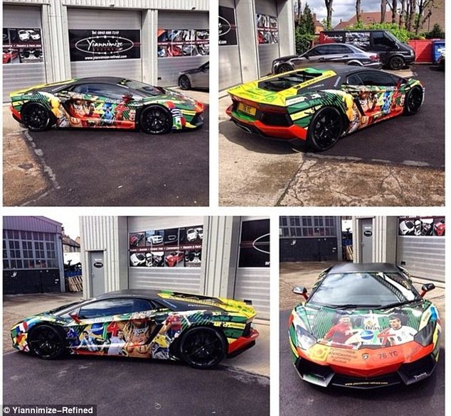 Γαλλία: Έκανε τη Lamborghini… Μουντιαλική! (photos+video)