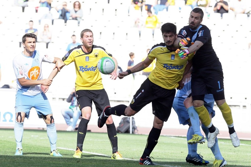 Με το ζόρι η ΑΕΚ, 1-0 το Αιγάλεω (photos+video)