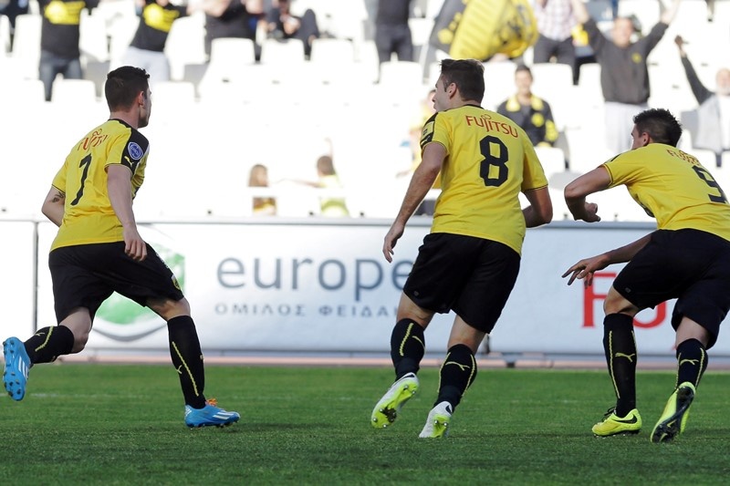Με το ζόρι η ΑΕΚ, 1-0 το Αιγάλεω (photos+video)