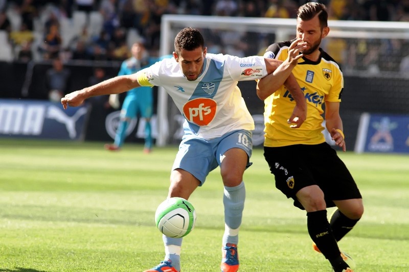 Με το ζόρι η ΑΕΚ, 1-0 το Αιγάλεω (photos+video)