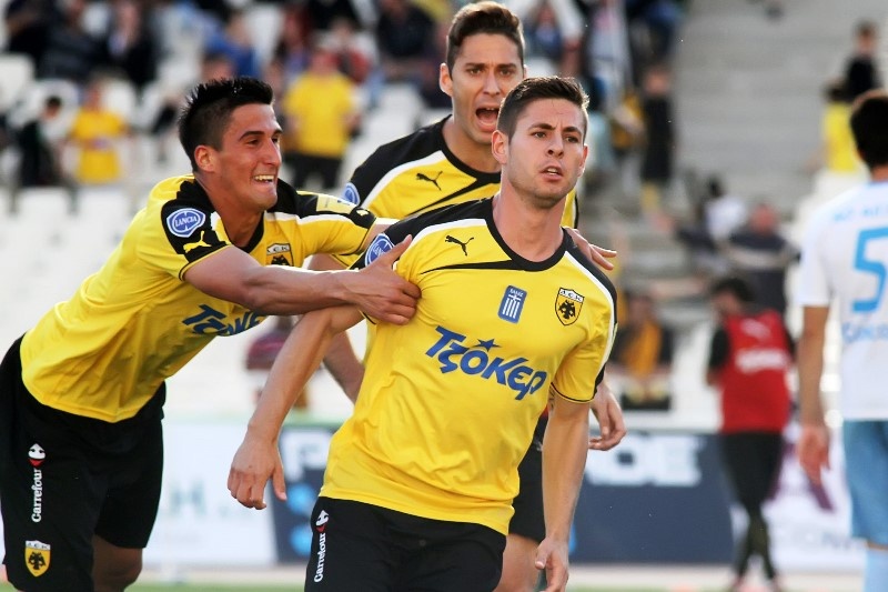 Με το ζόρι η ΑΕΚ, 1-0 το Αιγάλεω (photos+video)