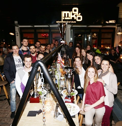 Ολυμπιακός: Το δείπνο σε πρωταθλητές και πρωταθλήτριες (photos)