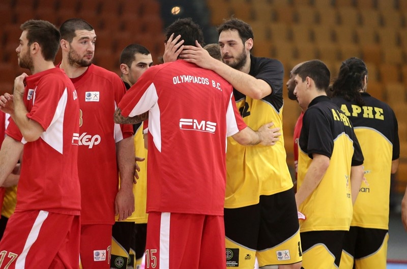 Ολυμπιακός: «Προπόνηση» με Άρη (photos)