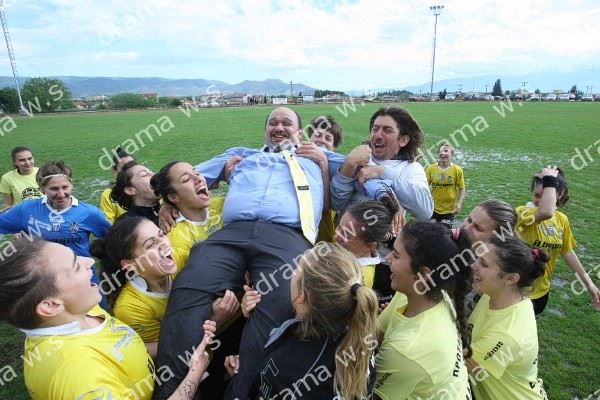Δράμα: Οι πανηγυρισμοί για τον τίτλο (photos)