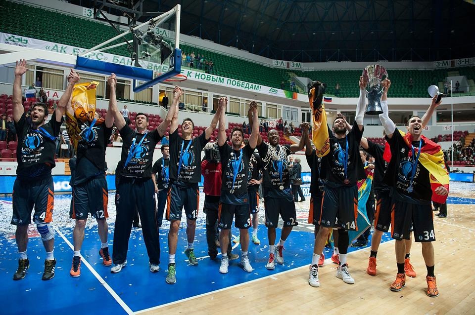 Βαλένθια: Οι πανηγυρισμοί για το Eurocup (photos+video)