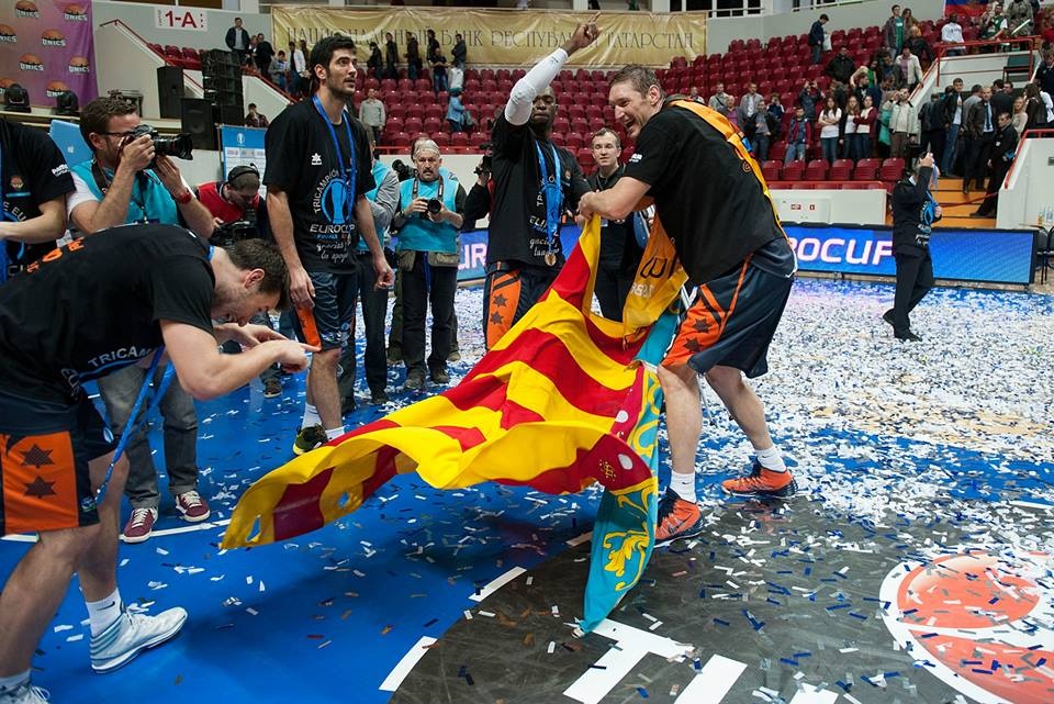 Βαλένθια: Οι πανηγυρισμοί για το Eurocup (photos+video)