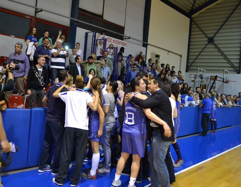 Ελληνικό: Οι πανηγυρισμοί για το νταμπλ (photos)