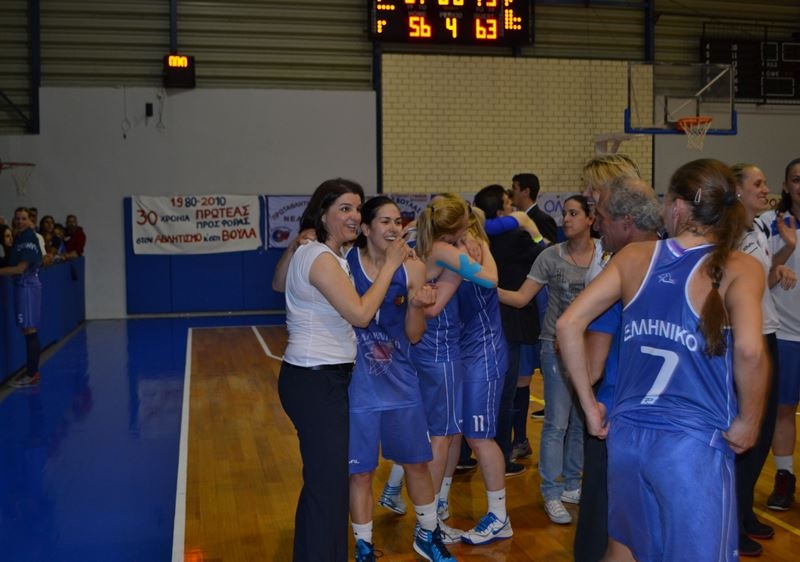Ελληνικό: Οι πανηγυρισμοί για το νταμπλ (photos)