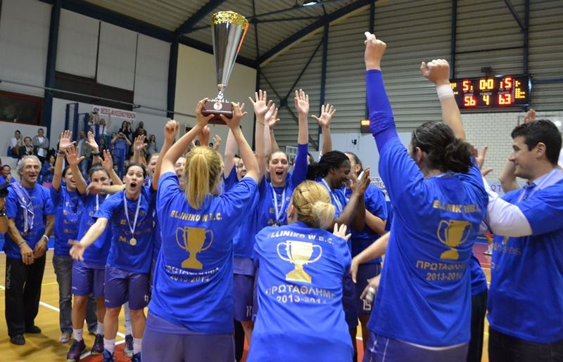 Ελληνικό: Οι πανηγυρισμοί για το νταμπλ (photos)