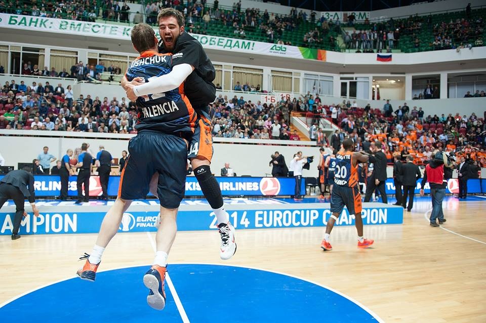 Βαλένθια: Οι πανηγυρισμοί για το Eurocup (photos+video)
