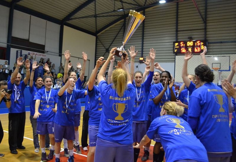 Ελληνικό: Οι πανηγυρισμοί για το νταμπλ (photos)