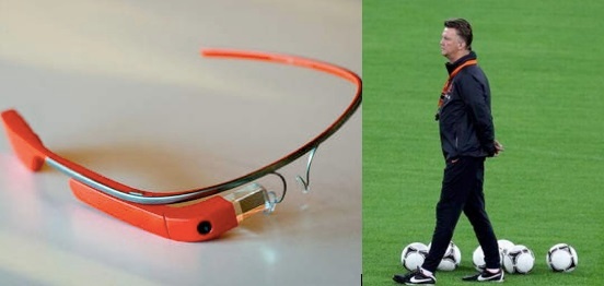 Ολλανδία: Με Google Glass στο Μουντιάλ ο φαν Χάαλ (photo)
