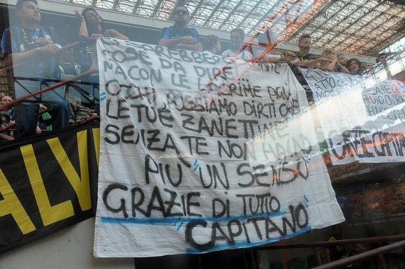 Ίντερ: Χαμός στο «αντίο» του Ζανέτι (photos+video)