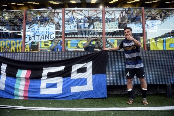 Ίντερ: Χαμός στο «αντίο» του Ζανέτι (photos+video)