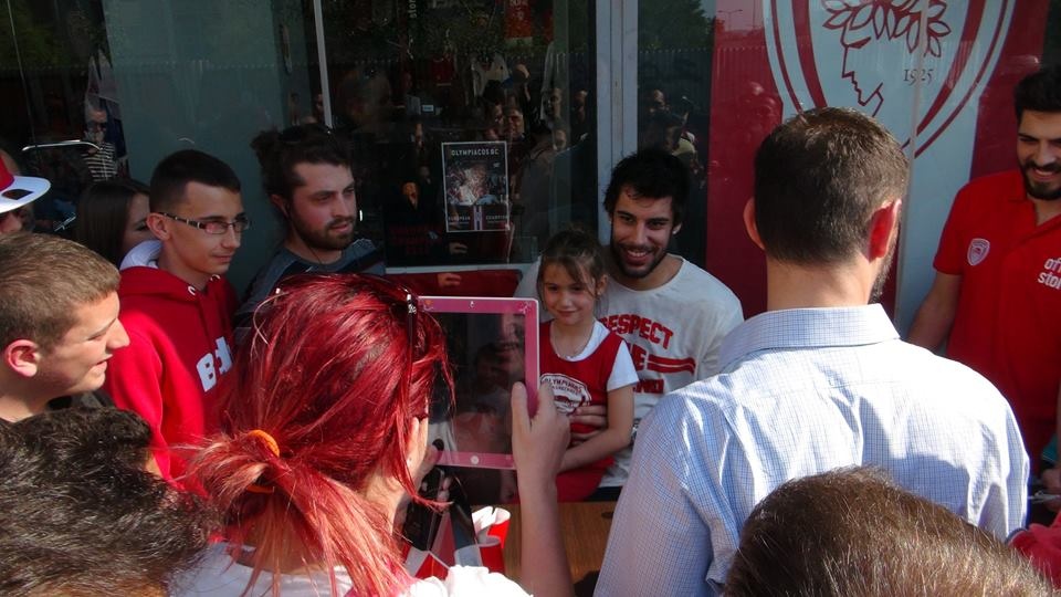 Ολυμπιακός: Αποθεώθηκε ο Πρίντεζης (video+photos)