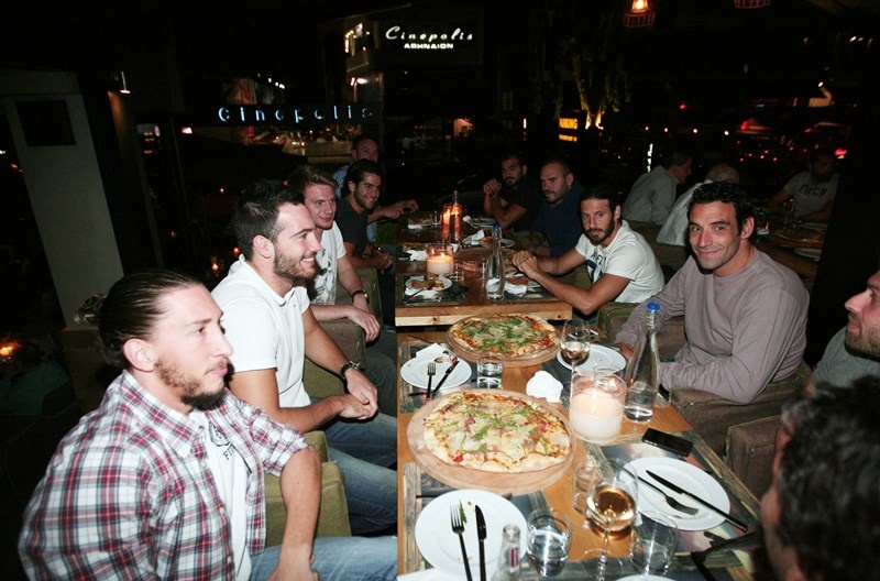 Παναθηναϊκός: Το γεύμα του πόλο (photos)