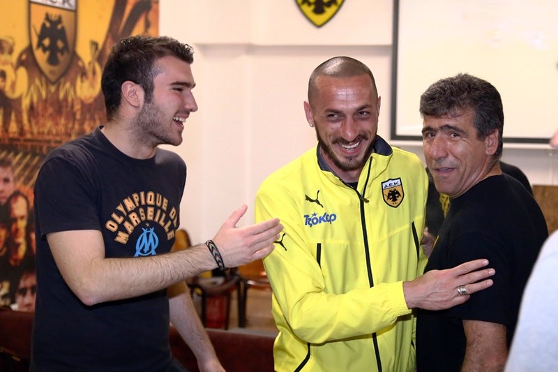 ΑΕΚ: Στο Σύνδεσμο Ρεθύμνου Πλατέλλας και Τσιρίλο (photos)