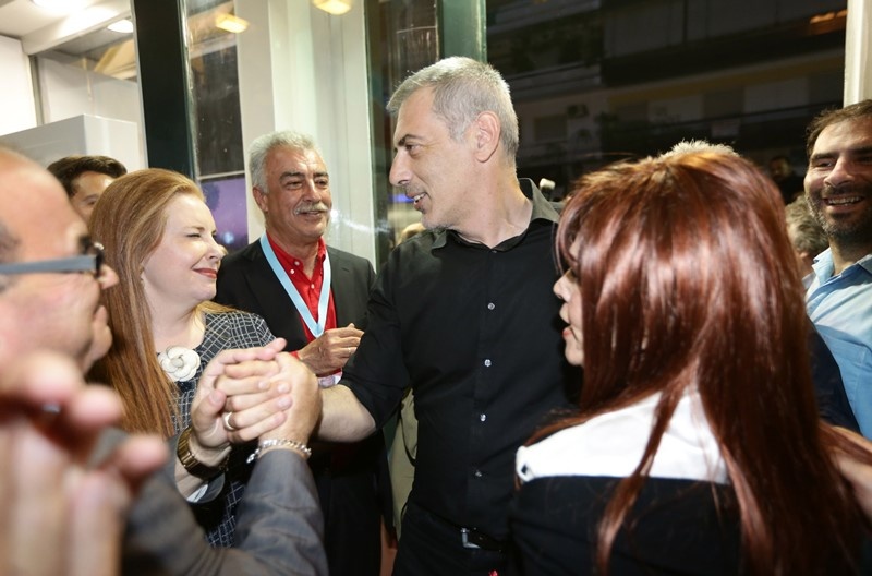 Εκλογές 2014: Πανηγυρισμοί στο εκλογικό κέντρο του Μώραλη (photos)